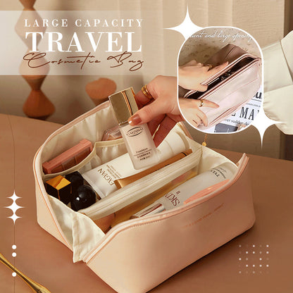 “TravelGlam Organizer – "Luxe Cosmetic & Toiletry Bag”