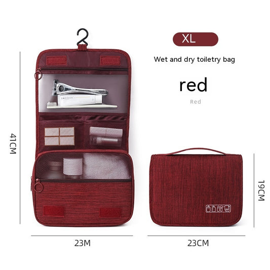 ✈️ TravelPro Organizer Bag - “Your Ultimate Travel Companion – Hang, Pack, and Go!”