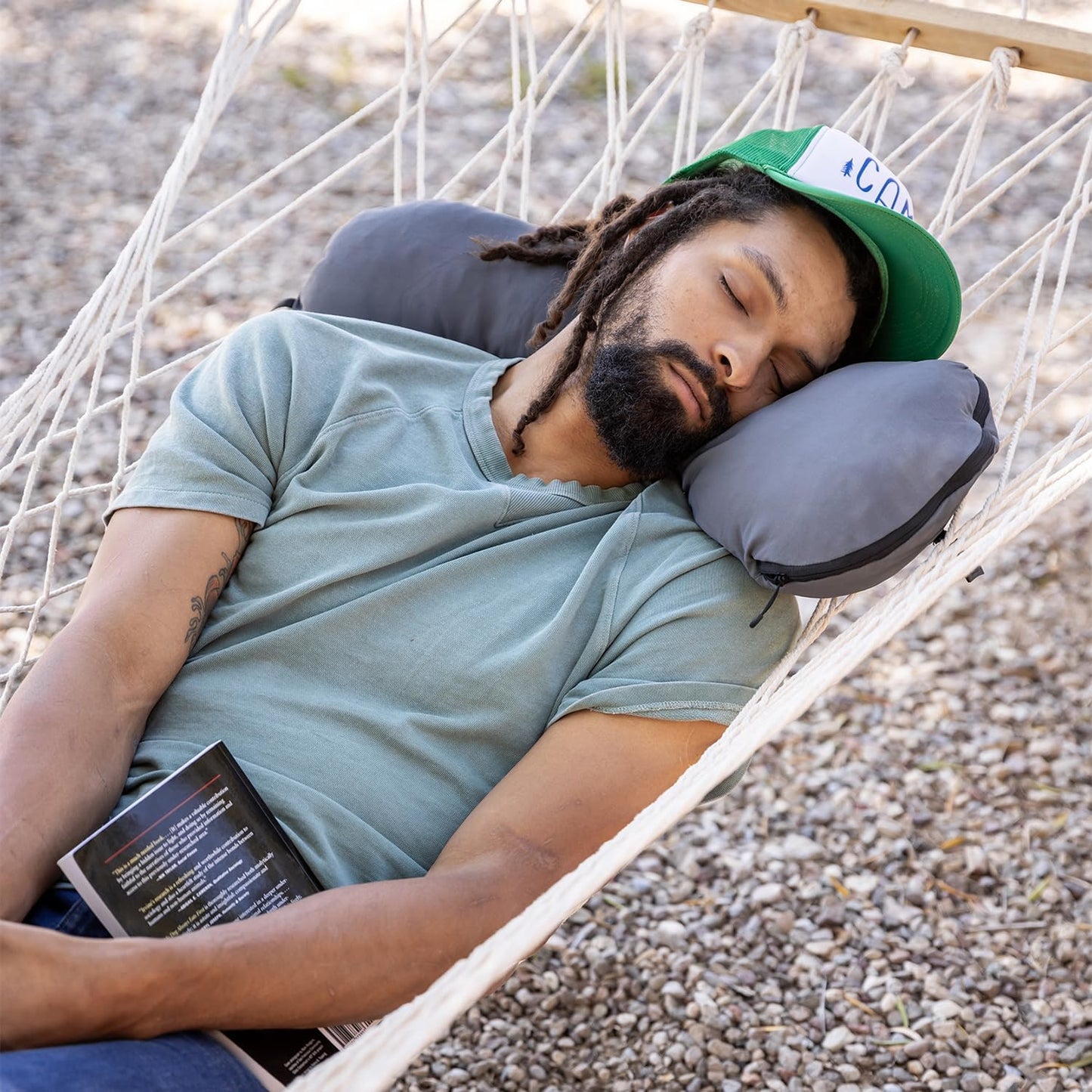 Pro Travel Pillow - 3-In-1 Neck, Body, and Small Travel Pillow - Portable and Compact Design - Memory Foam with Washable Cover - Ready for Adventure