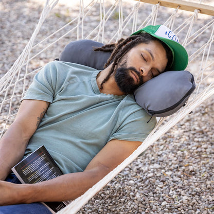 Pro Travel Pillow - 3-In-1 Neck, Body, and Small Travel Pillow - Portable and Compact Design - Memory Foam with Washable Cover - Ready for Adventure