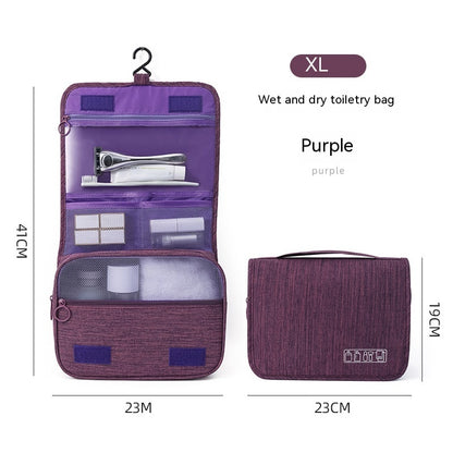 ✈️ TravelPro Organizer Bag - “Your Ultimate Travel Companion – Hang, Pack, and Go!”