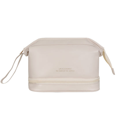 “TravelGlam Organizer – "Luxe Cosmetic & Toiletry Bag”