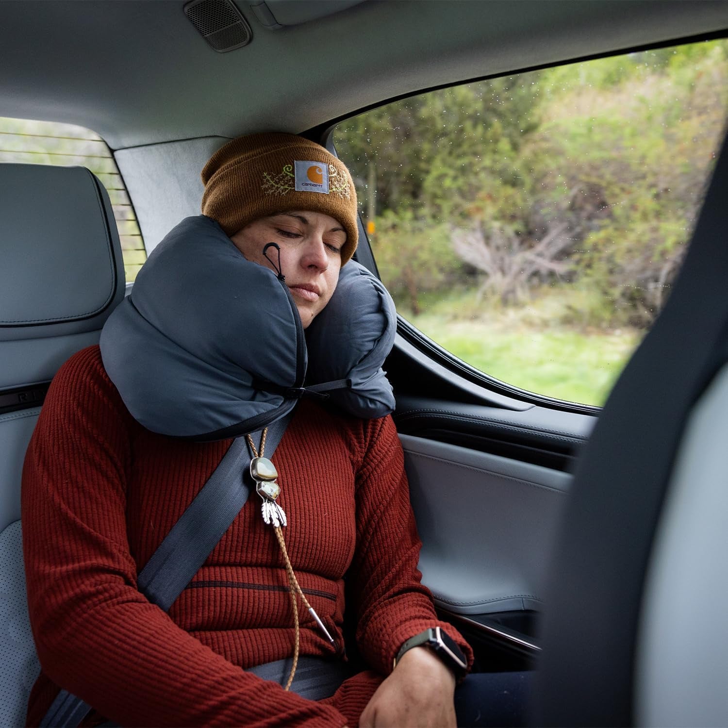 Pro Travel Pillow - 3-In-1 Neck, Body, and Small Travel Pillow - Portable and Compact Design - Memory Foam with Washable Cover - Ready for Adventure